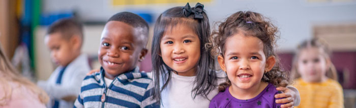 Transitional Kindergarten children in classroom