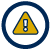 Graphic icon for Covid-19 alerts.